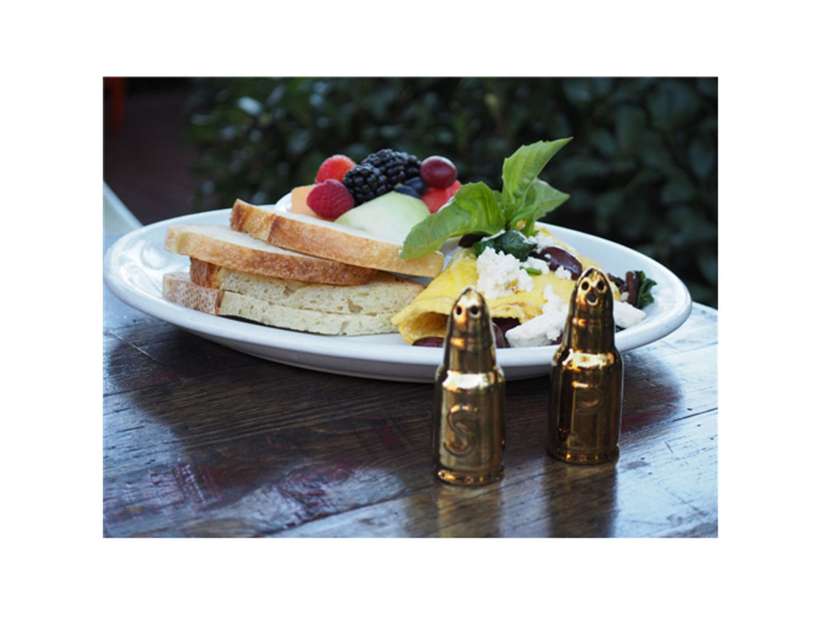Caliber Gourmet Bullet Salt & Pepper Shakers - CBG-1036