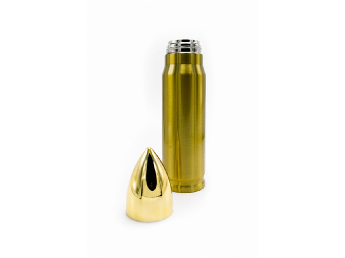 Caliber Gourmet Bullet Thermo Bottle Yellow - CBG-TMS-1032