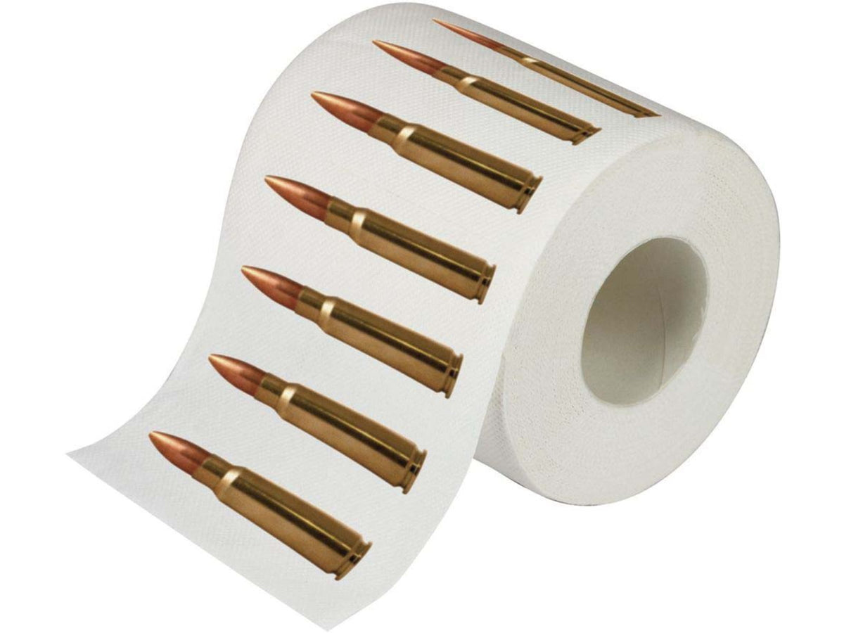 Caliber Gourmet Bullet Toilet Paper 50Cal CBG-TP-BULLET