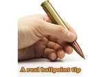 Campco Caliber Gourmet .50 Caliber Bullet Shaped Pen Gold CBG1018