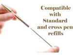 Campco Caliber Gourmet .50 Caliber Bullet Shaped Pen Gold CBG1018