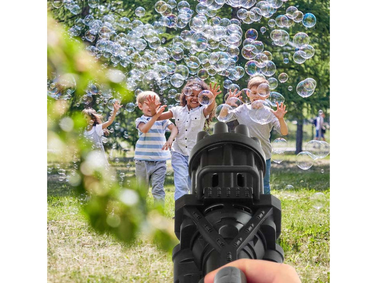 Caliber Gourmet Gatling Gun Bubble Maker Black CBG-BGUN