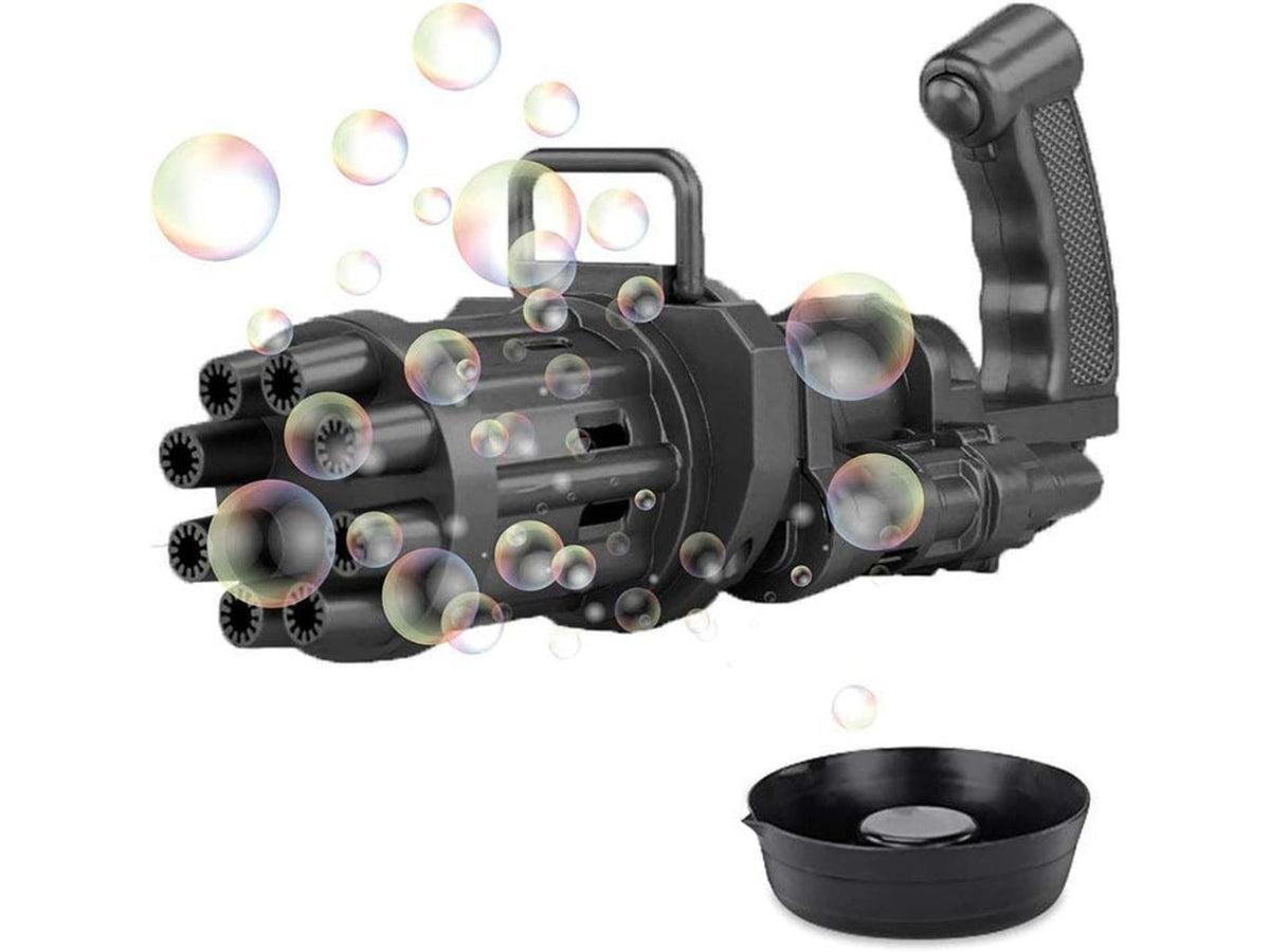 Caliber Gourmet Gatling Gun Bubble Maker Black CBG-BGUN