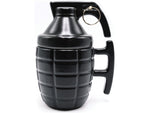 Caliber Gourmet Grenade Mug w/ Lid 22oz Black Ceramic CBG-M-1069
