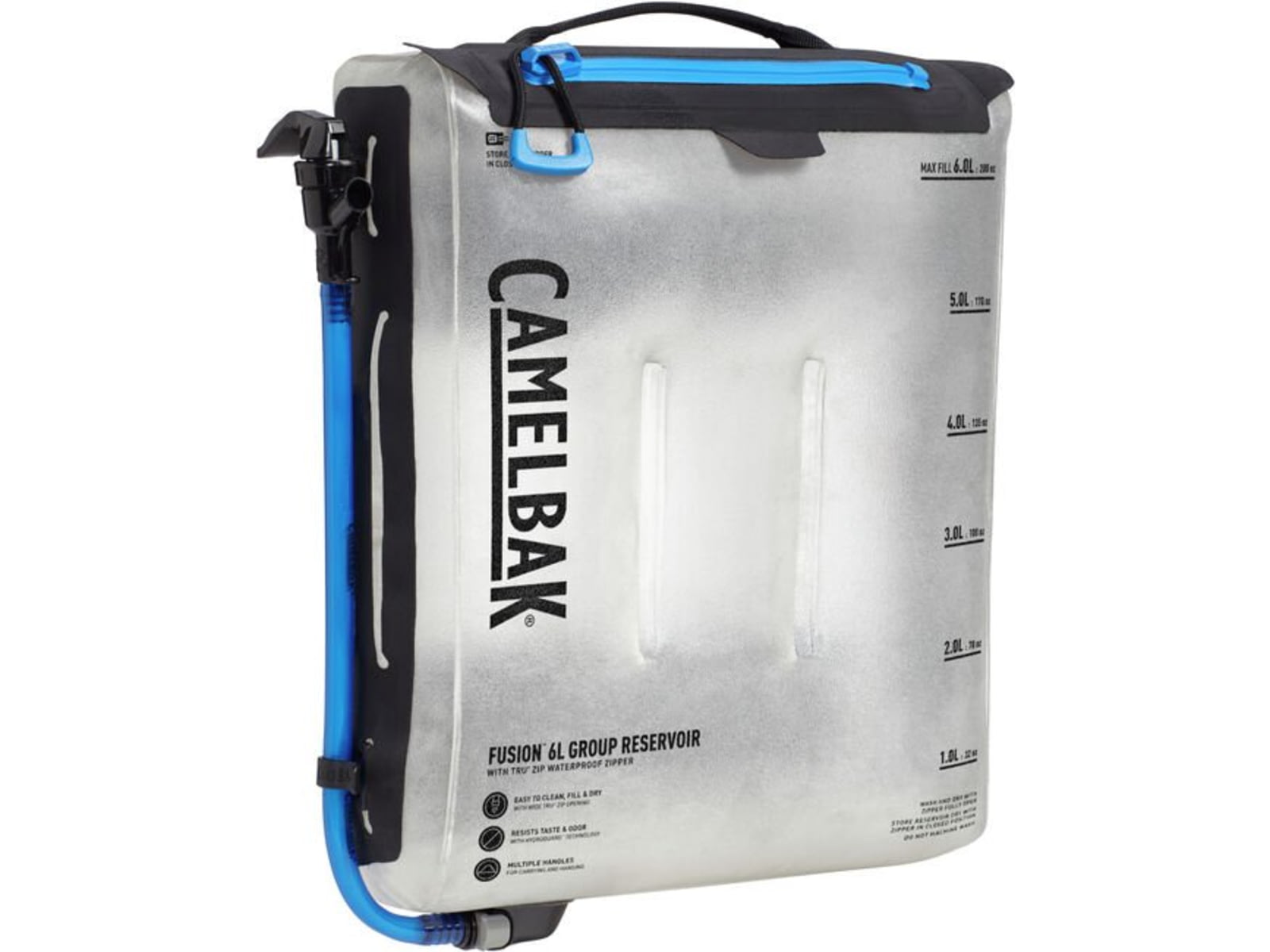 CamelBak Group Reservoir with Tru Zip Waterproof Zipper 6L Clear 2580101000