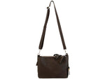 Cameleon Iris Concealed Carry Cross Body Purse - Womens Brown 49148