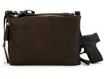 Cameleon Iris Concealed Carry Cross Body Purse - Womens Brown 49148