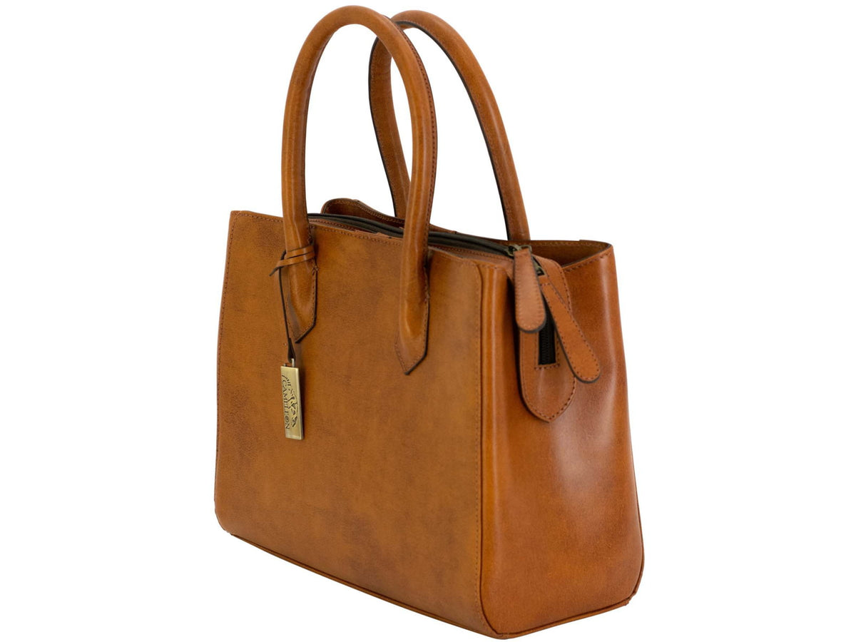 Cameleon Natalie Concealed Carry Purse Tan 49692