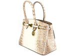 Cameleon Smith & Wesson Croc Handbag - Womens Satchel/Crocodile 49636