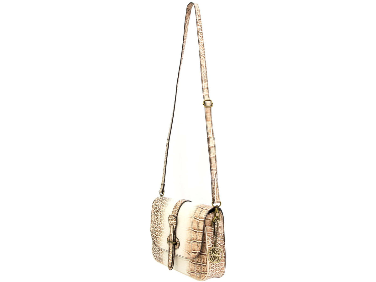 Cameleon Smith & Wesson Croc Crossbody Handbag - Womens Satchel/Crocodile 49643