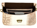 Cameleon Smith & Wesson Croc Crossbody Handbag - Womens Satchel/Crocodile 49643
