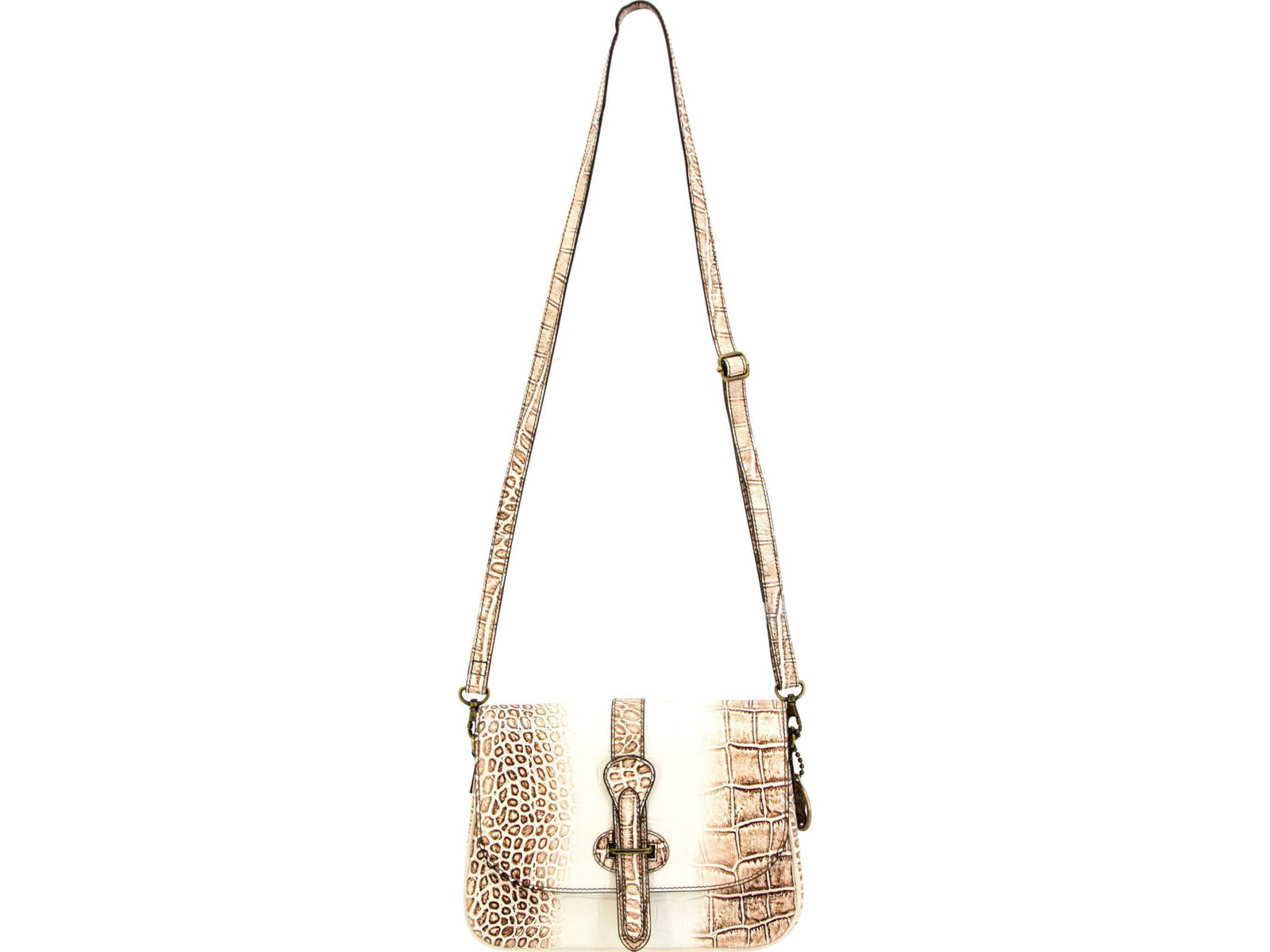 Cameleon Smith & Wesson Croc Crossbody Handbag - Womens Satchel/Crocodile 49643