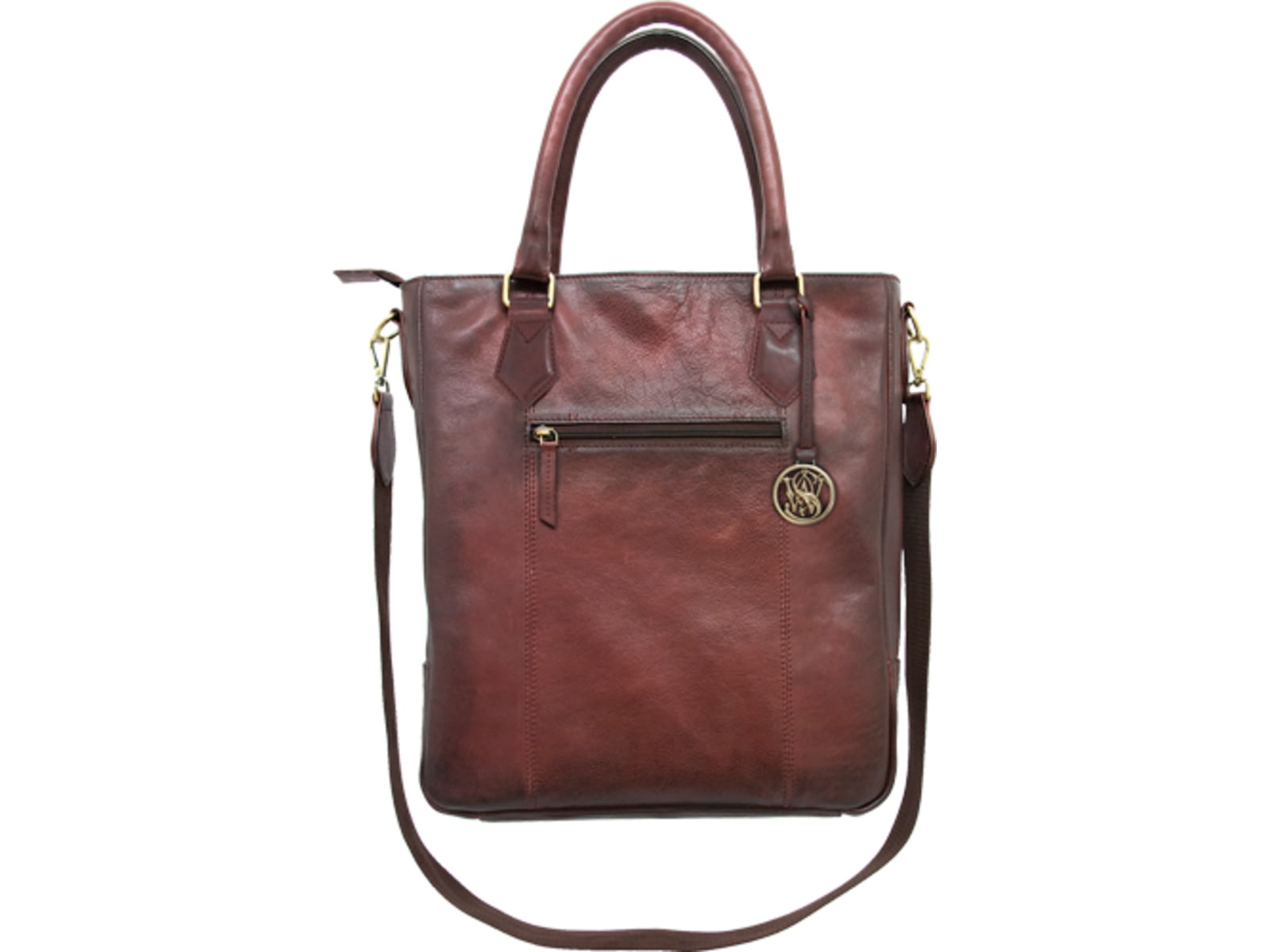 Cameleon S&w Flat Tote Cc Purse Burgundy
