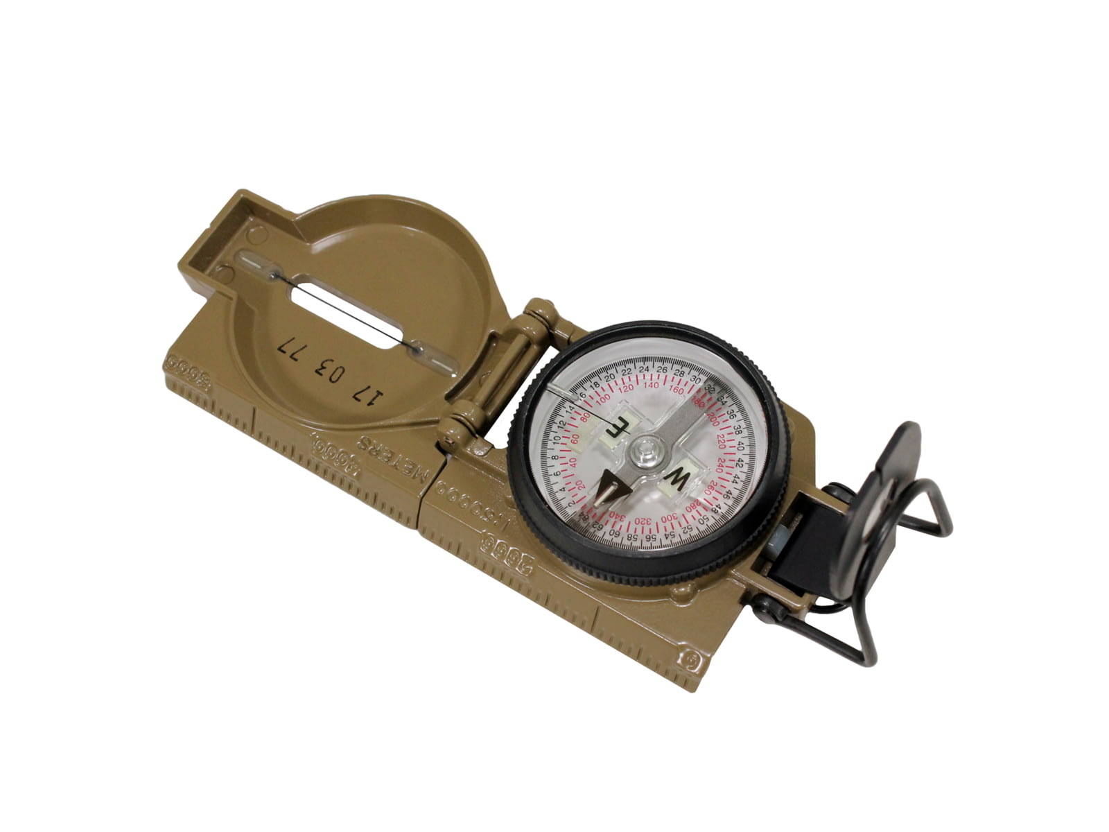 Cammenga Compass Lensatic Tritium Coyote Brown 3HCBCS
