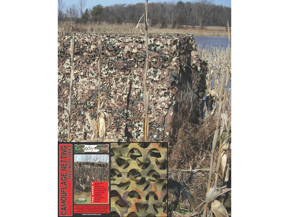 Camo Systems Basic Light Camo Net Flecktarn Camo 14463021