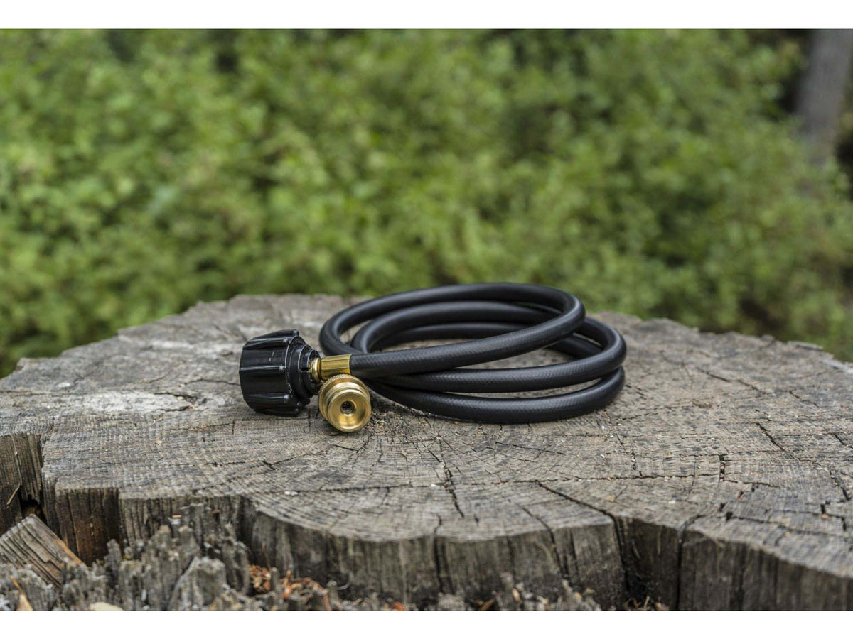 Camp Chef Bult Tank Hose Adapter Black HRDSP