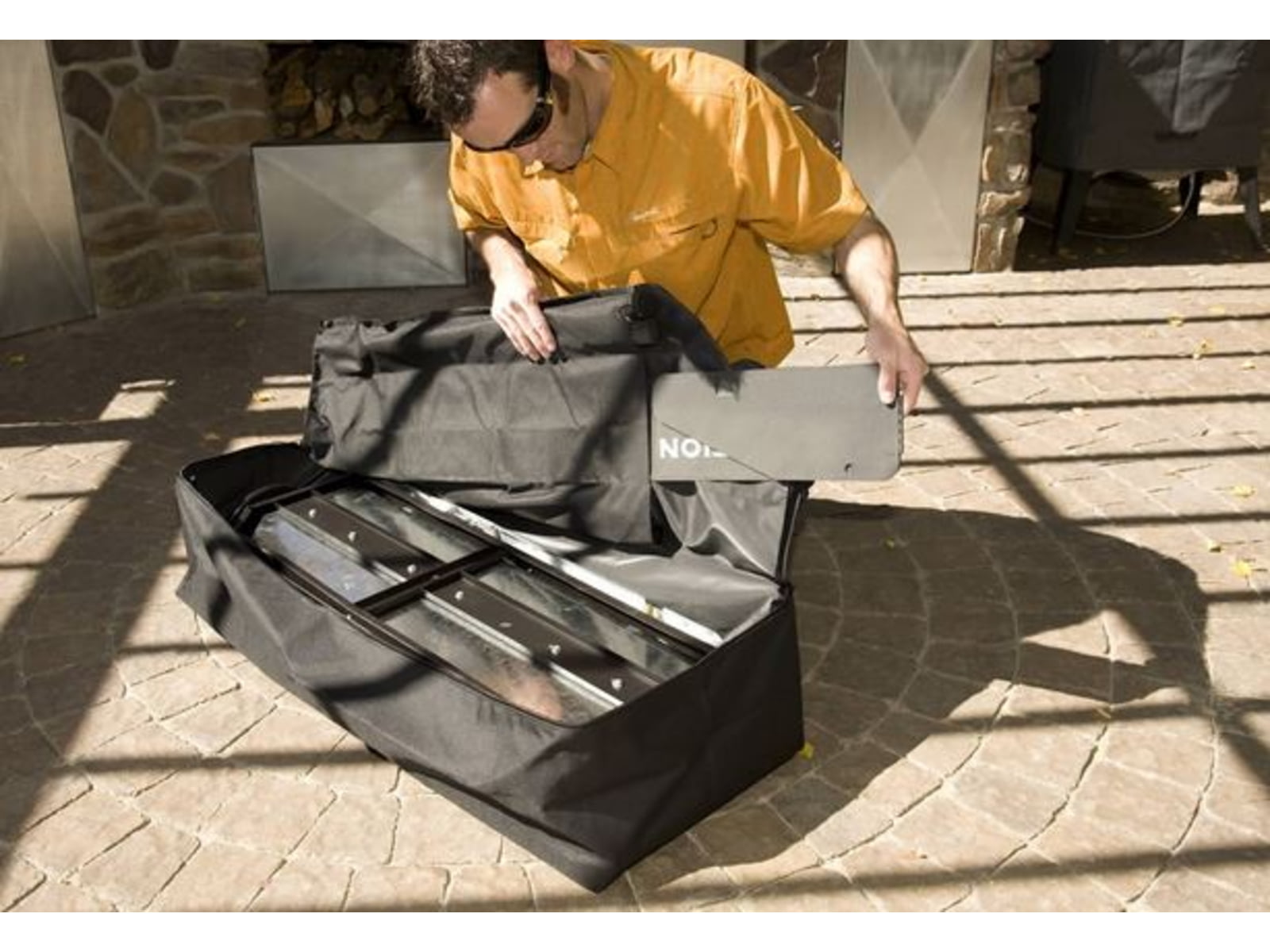 Camp Chef Carry Bag For 3 Burner Stove Black