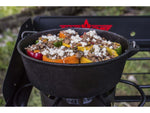 Camp Chef 12in Cast Iron Classic Standard Dutch Oven 6 Qt. Black