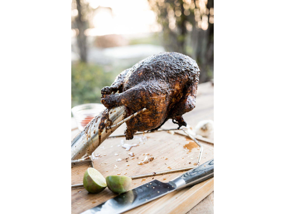 Camp Chef Infusion Roaster Turkey Cannon Silver TKYC