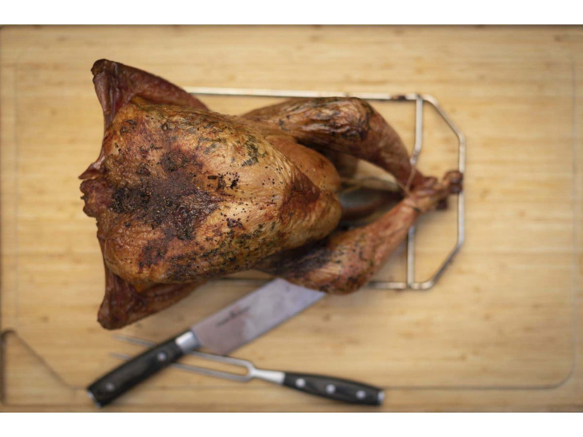 Camp Chef Infusion Roaster Turkey Cannon Silver TKYC