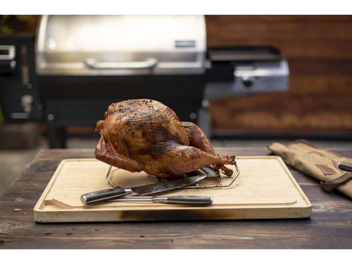 Camp Chef Infusion Roaster Turkey Cannon Silver TKYC