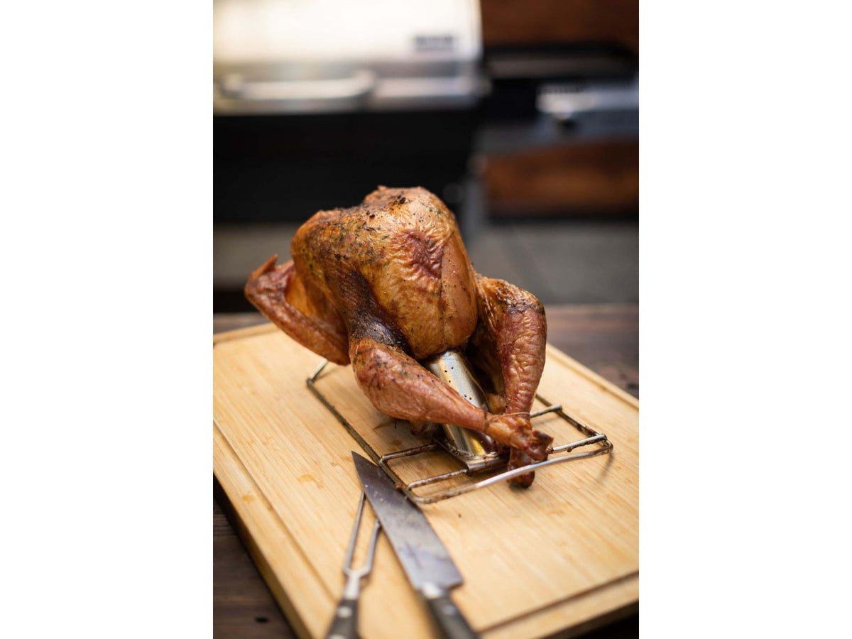 Camp Chef Infusion Roaster Turkey Cannon Silver TKYC
