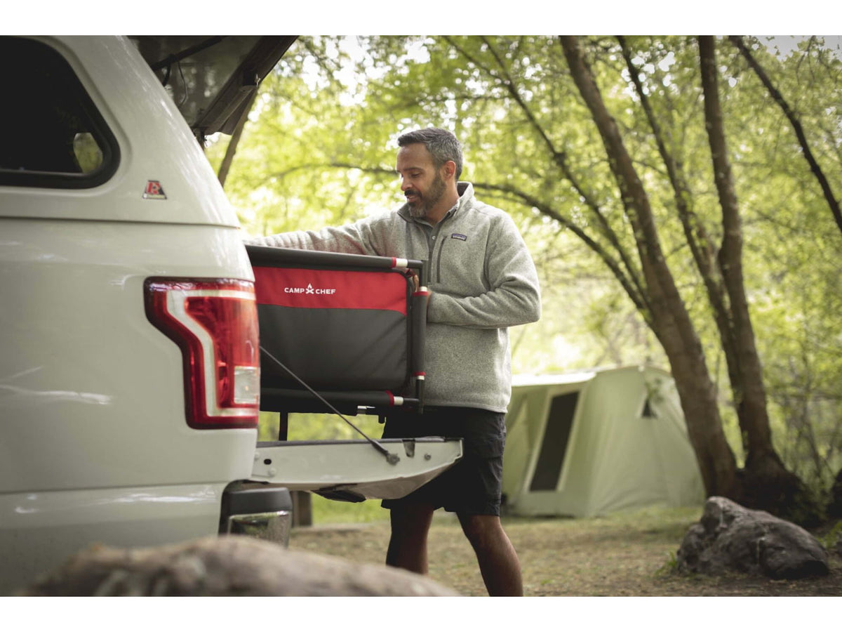 Camp Chef Mountain Series Sherpa Camp Table & Organizer Red MSTAB