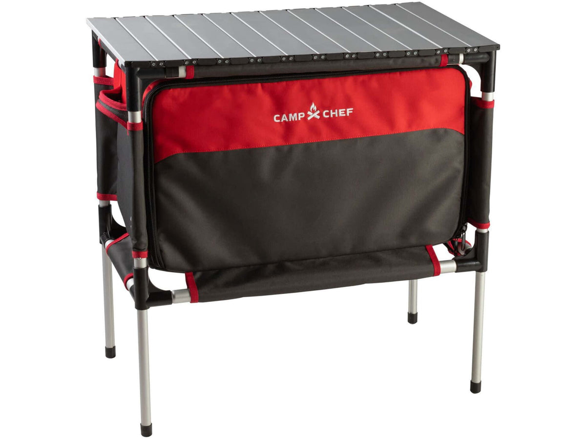 Camp Chef Mountain Series Sherpa Camp Table & Organizer Red MSTAB