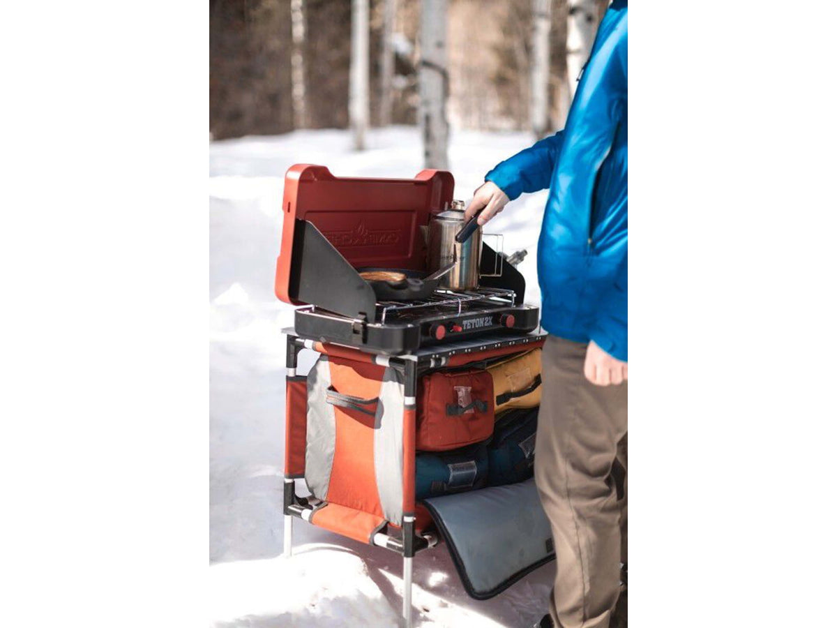 Camp Chef Mountain Series Sherpa Camp Table & Organizer Red MSTAB