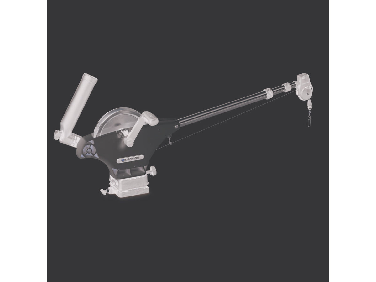Cannon Downriggers Uni-Troll 10 STX-TS Manual Downrigger White/Steel 1901140