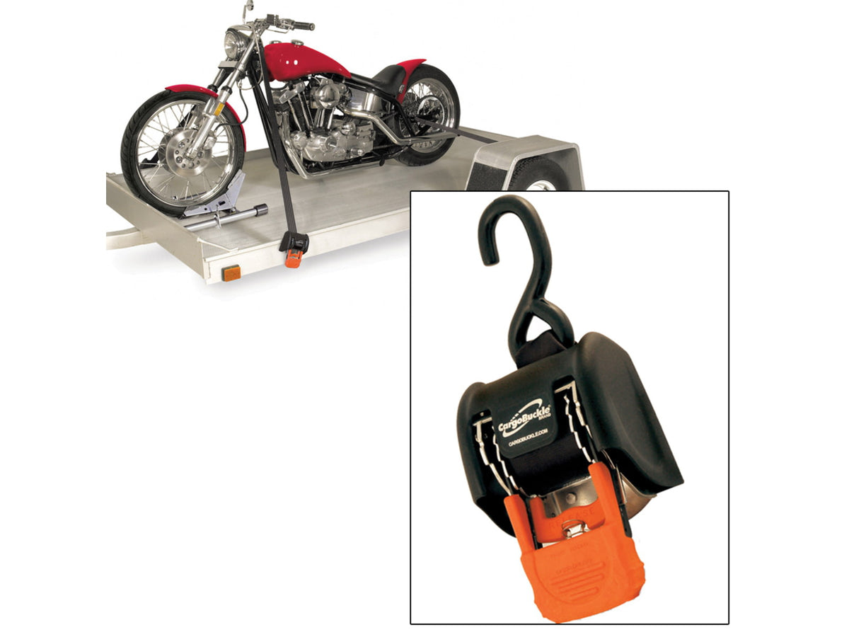 CargoBuckle G3 Retractable Ratchet Tie-Down - 2" x 72" - Pair F18800
