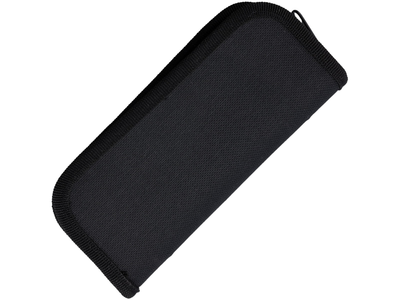 Carry All Two Pocket Zip Pouch Black P0118W