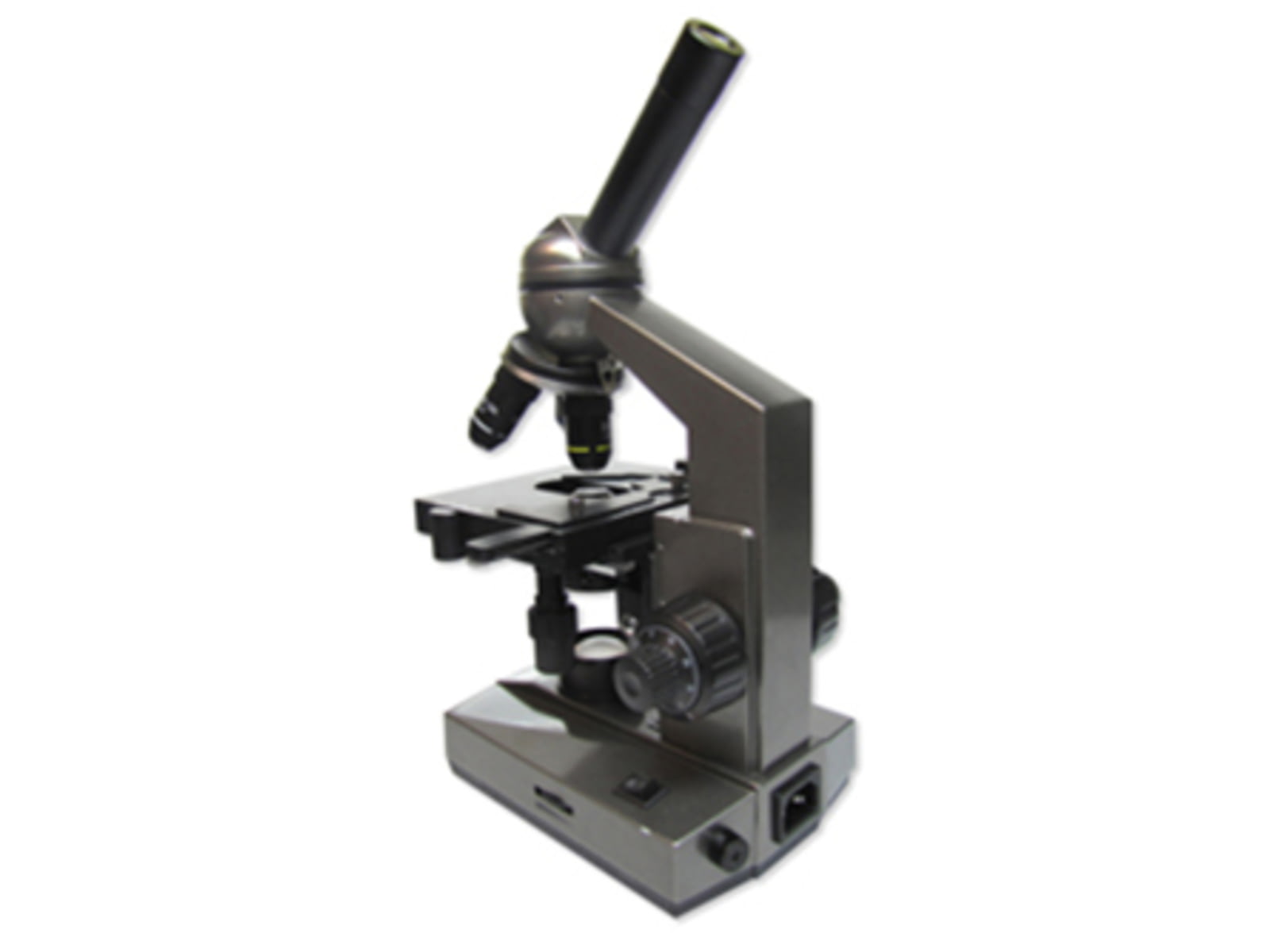 Carson 100x-1000x Table Top Microscope Gray MS-100