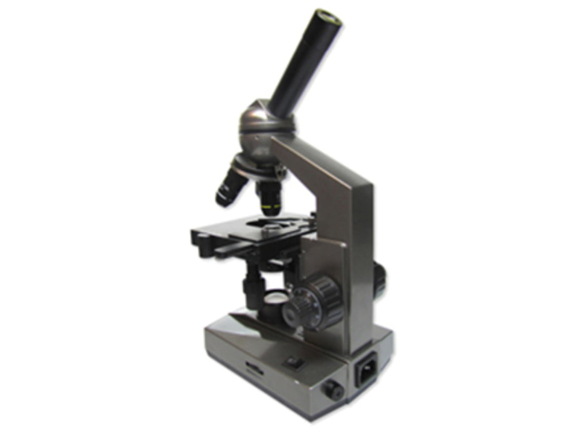 Carson 100x-1000x Table Top Microscope Gray MS-100