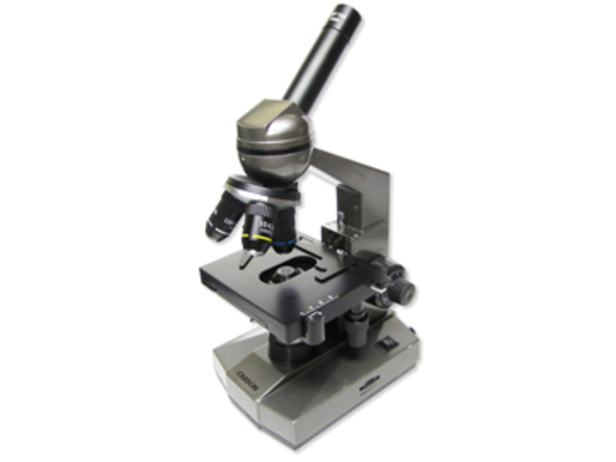 Carson 100x-1000x Table Top Microscope Gray MS-100