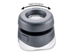 Carson 10x LED VersaLoupe Lighted Black LH-50