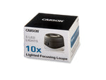Carson 10x LED VersaLoupe Lighted Black LH-50