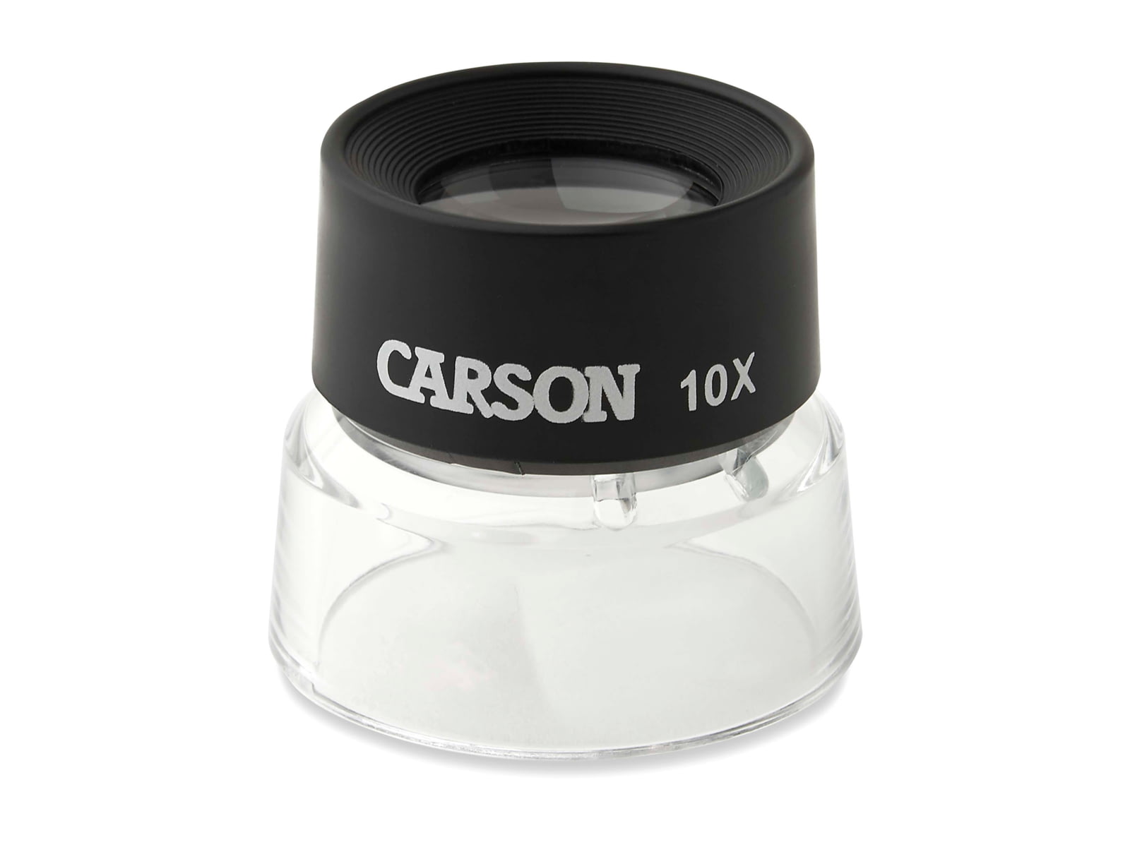 Carson 10x Power Stand LumiLoupe Black