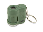 Carson 20x MicroMini LED Lighted Pocket Microscope Green MM-280G