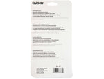Carson 2x Rectangular Handheld Magnifier w/4.5x Spot Lens Black Small SV-XP