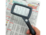Carson 2x Soft-Grip Glass Magnifier with 11.5x Spot Lens and Stand