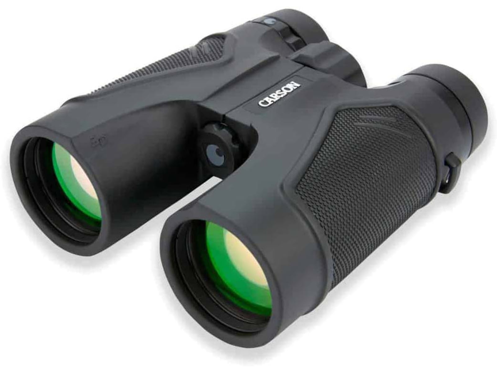 Carson 3D 10x42mm Roof Prism Waterproof Birding Binoculars Matte Black TD-042ED