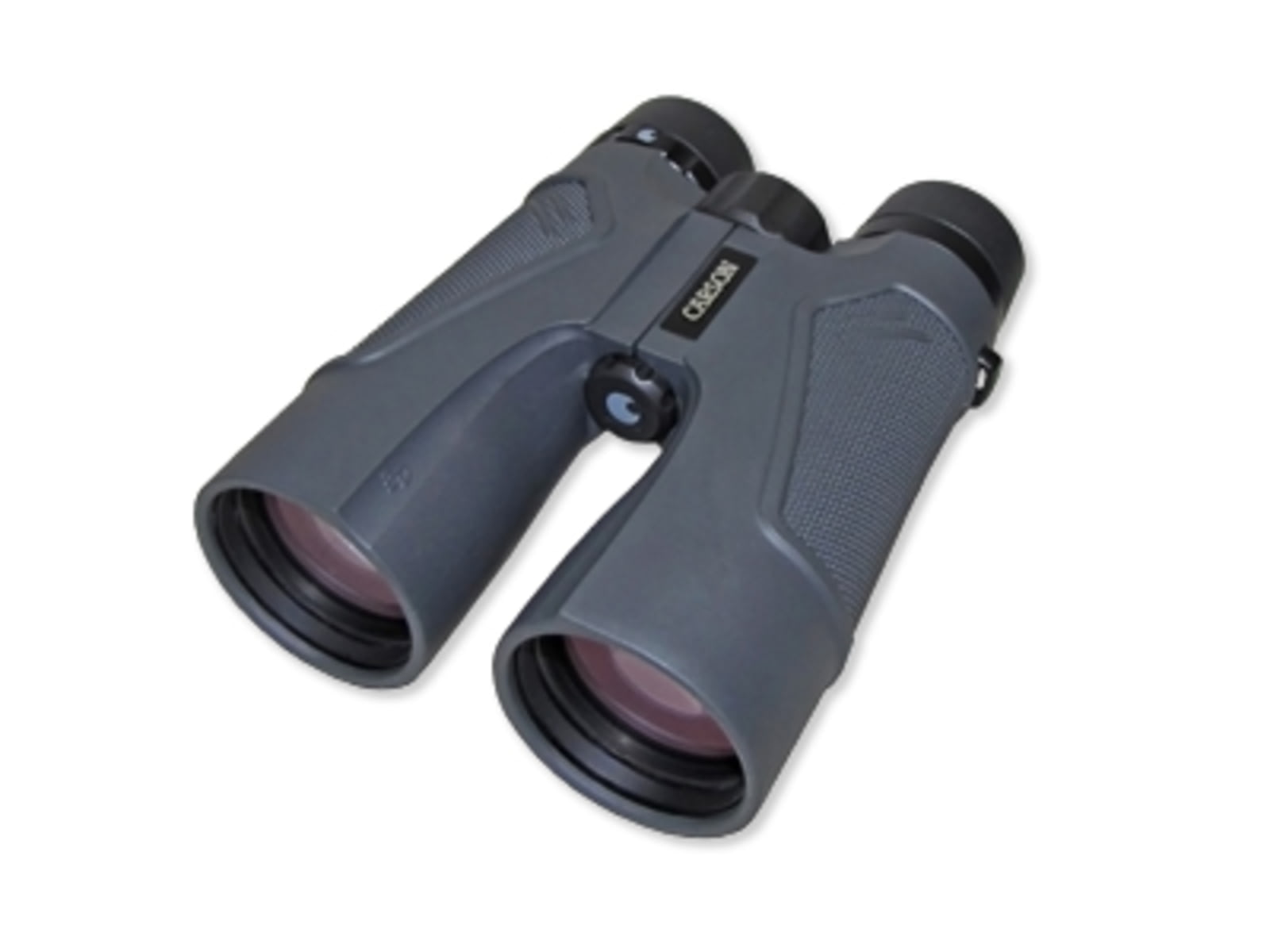 Carson 3D 10x50mm Full Size Waterproof Roof Prism BaK4 Prism Hunting Binoculars Matte Gray TD-050