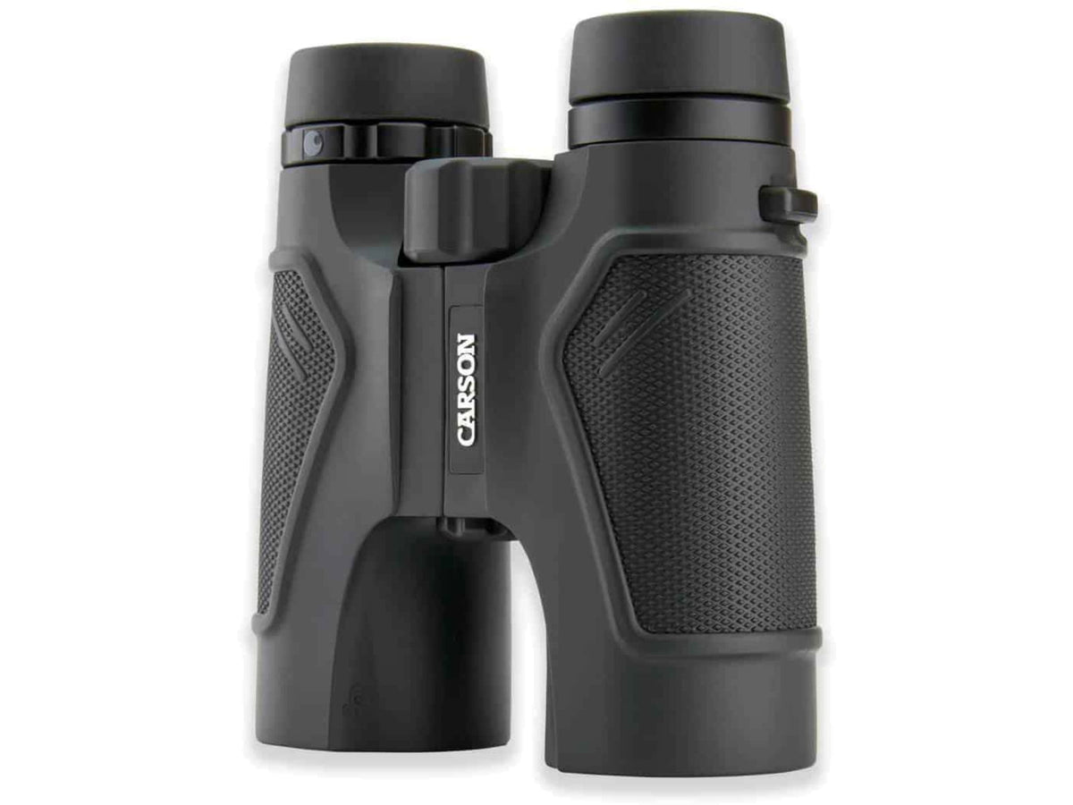 Carson 3D 8x42mm Roof Prism Binoculars Matte Black TD-842ED