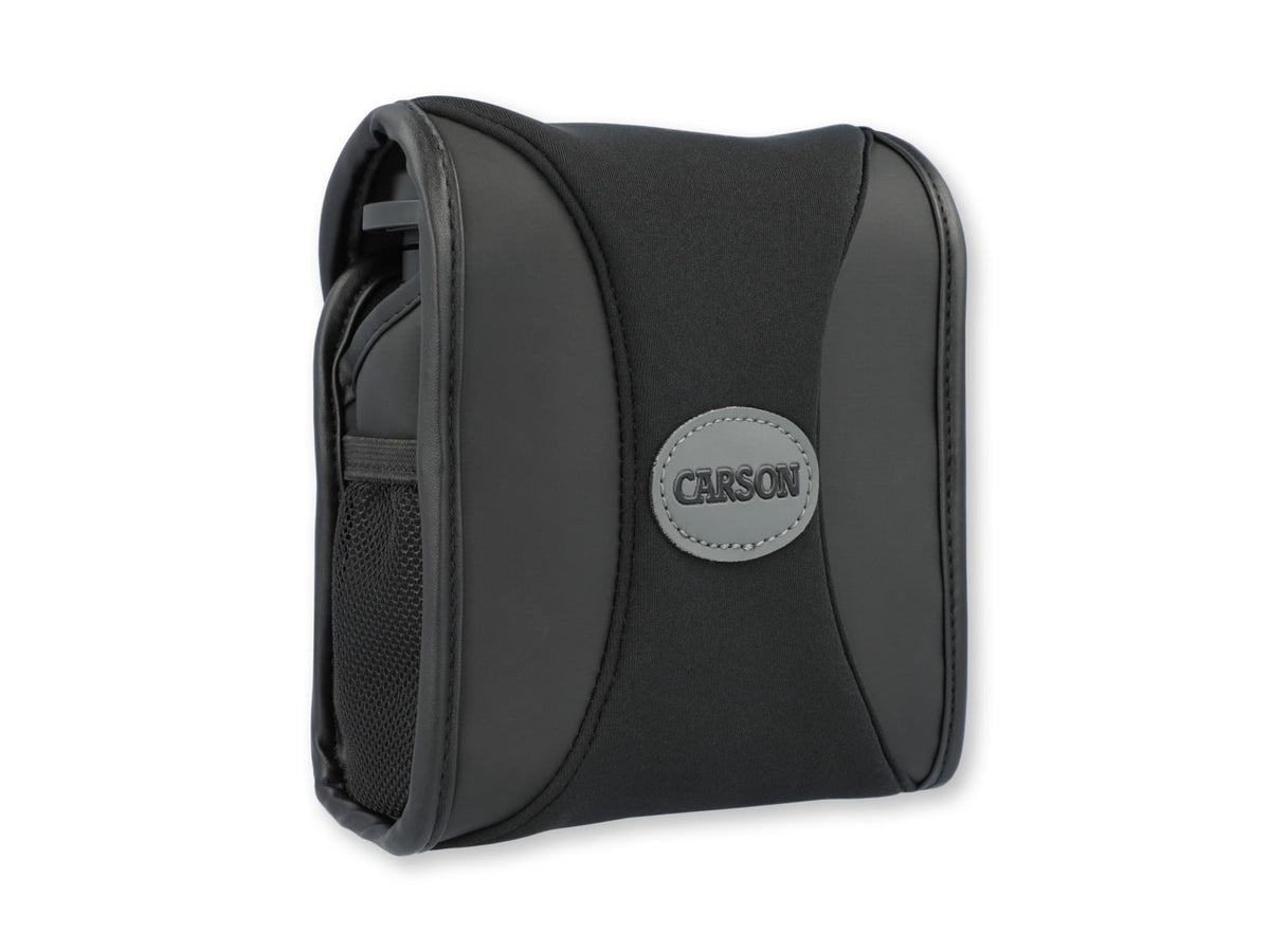 Carson 3D Series 10x25mm Roof Prism Binoculars w/High Definition Optics and ED Glass Matte Black/Grey TD-050ED