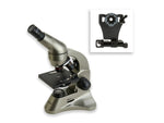 Carson 40x-499x Table Top Microscope w/Universal Smartphone Adapter for Microscopes Black/Gray MS-040SP