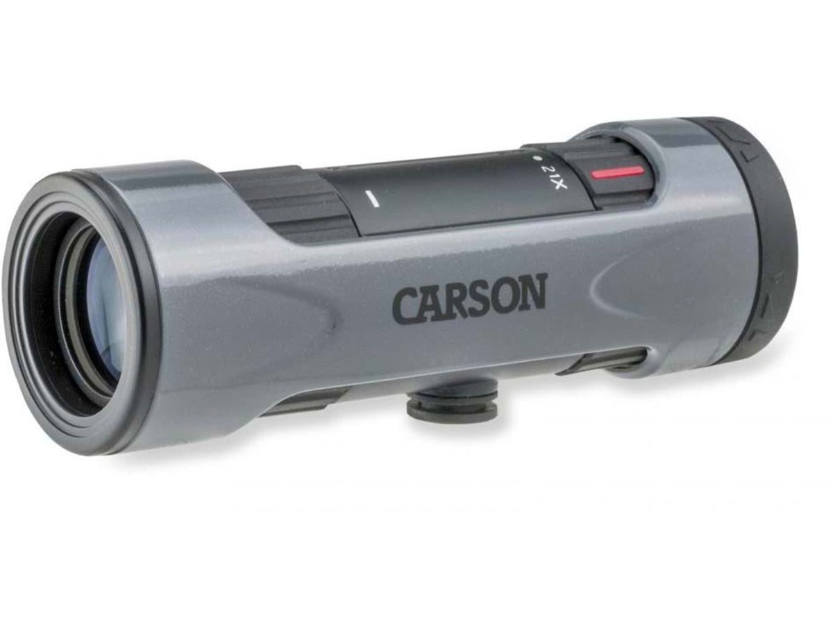 Carson 7-21x21mm MonoZoom Monocular 120-152 degrees Gray ZM-721