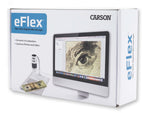 Carson 75/x300x eFlex Digital Microscope w/Flex Neck Stand and Base MM-840