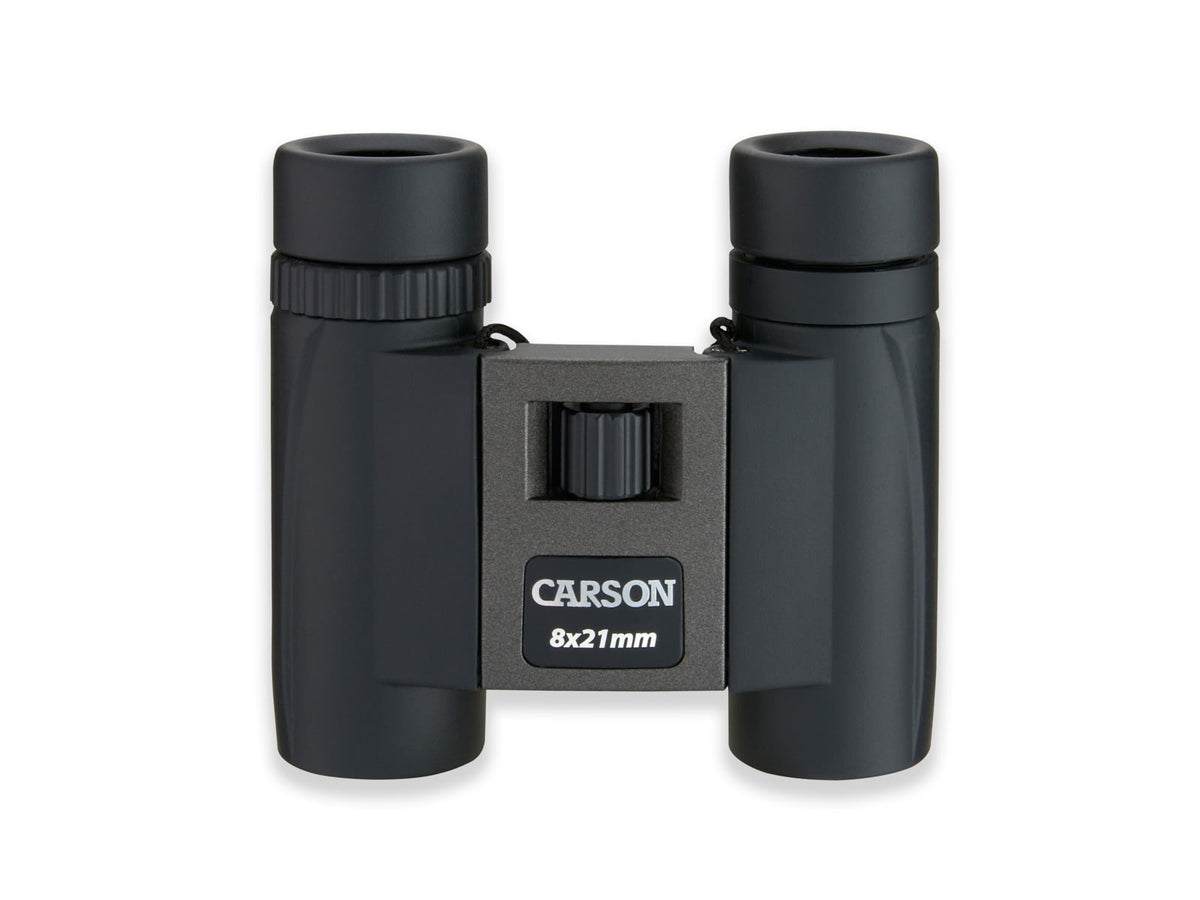 Carson 8x21mm Compact Binoculars Black/Grey TM-821