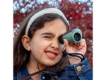 Carson Bengal 7x18mm Focus Free STEM Toy for Kids Green BG-718
